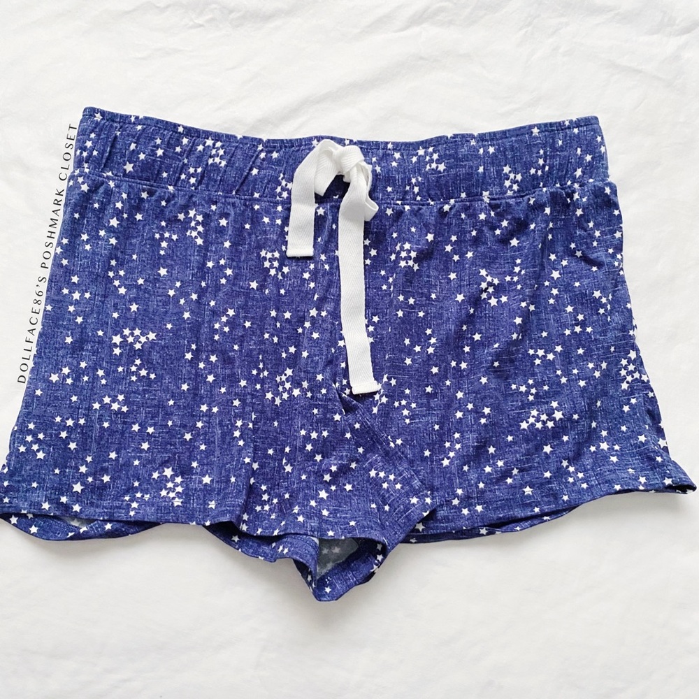 Star Print Super Soft PJ Shorts